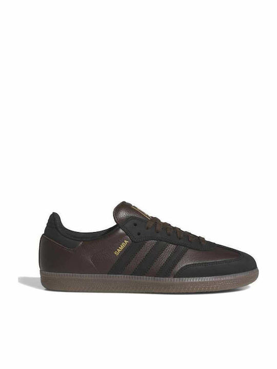 Samba Adv Adidasi Maro Inchis / Negru / Gum