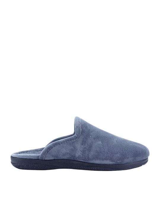 Adam's Shoes Χειμερινές Γυναικείες Παντόφλες Μπλε