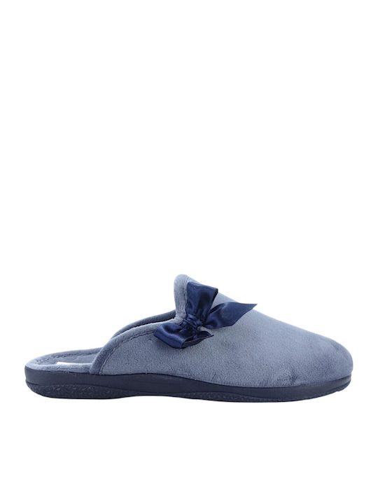 Adam's Shoes Adam's Damen Hausschuhe Blau