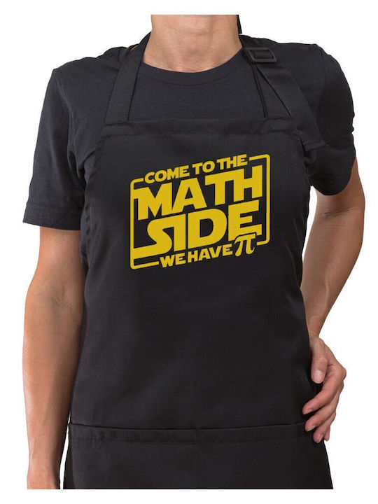 Koupakoupa Come To The Math Side Ποδιά Κουζίνας Μαύρη 22x40cm KP_35301_apron-black