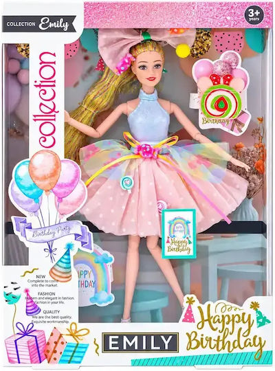 Gounaridis Toys Emily Happy Birthday Кукла за 3+ години 34см