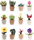 Keel Toys Jucărie de Plus Botanical Garden Flori 14 cm (Diverse modele)