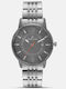 Men's Watch 44mm Battery with Silver Metal Bracelet