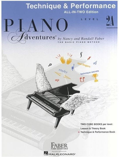 Randall Faber Nancy Faber Piano Adventures Technique Performance Book Level 2a