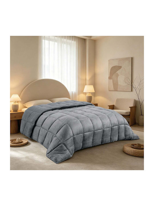 Melinen Sherpa Comforter with Hollowfiber Filli...