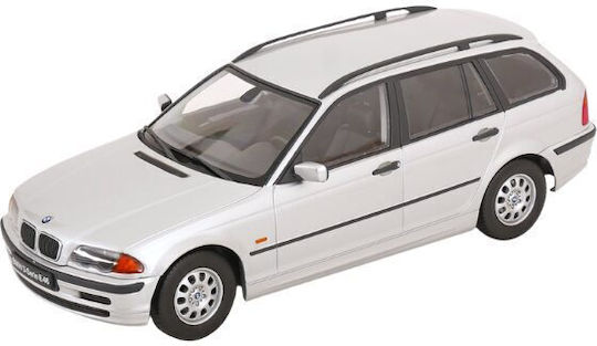 Model Mașină BMW Seria 3 E46 Touring 1999 Argintiu 1:18 KK Scale
