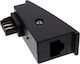 Inline Προσαρμογέας Tae-f Βύσμα Tae-f Υποδοχή Rj45 8p2c Fritzbox