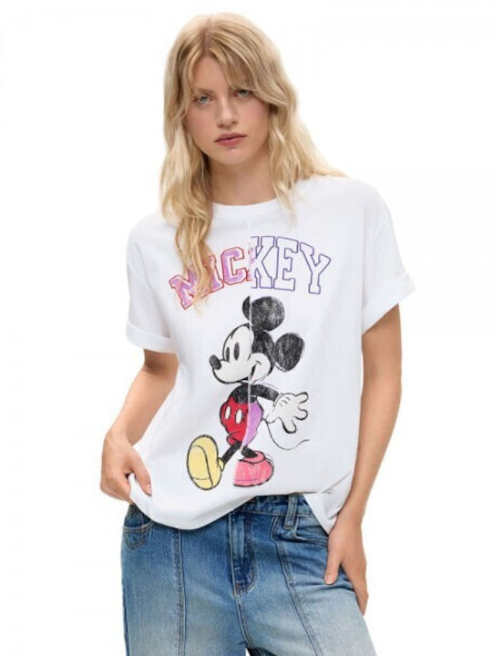 Damen T-Shirt Weiß