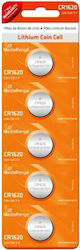 MediaRange Μπαταρίες Λιθίου CR1620 3V 5τμχ MediaRange Μπαταρίες Λιθίου CR1620 3V 5τμχ