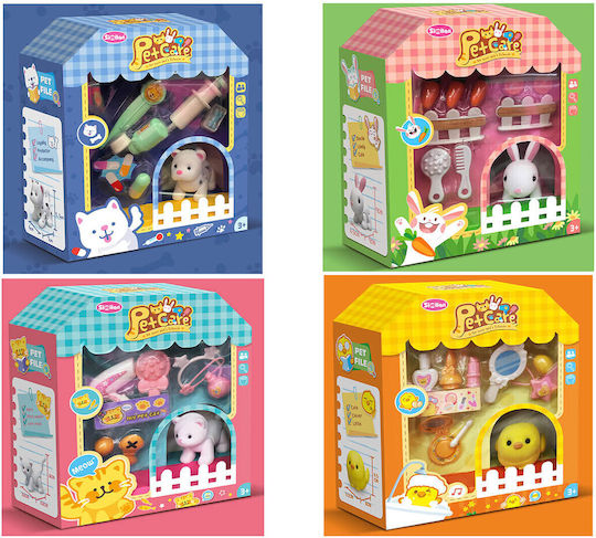 Set Play Животно Аксесоари 4 Типа Пате 21x17x8 См 3+ Години