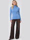 Women's Long Sleeve Turtleneck Blouse Ciel