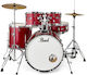 Pearl Roadshow Drum Set Matt Red