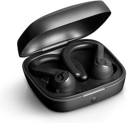 Teufel Airy Sports TWS 2 In ear Безжични слушалки с Устойчивост на изпотяване и Калъф за зареждане Night Black