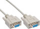Inline Bulk-pack 35 Τεμαχίων Καλώδιο Null Modem Db9 Θηλυκό-θηλυκό 3m