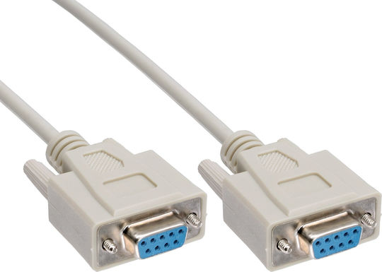 Inline Bulk-pack 35 Τεμαχίων Καλώδιο Null Modem Db9 Θηλυκό-θηλυκό 3m