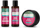 Arganicare Set Balsam de Păr cu Keratină Hrănitor și Fortifiant 100 Ml + Șampon de Păr cu Keratină Reparator și Hrănitor 100 Ml + Cremă Mască Tratament de Păr cu Keratină Hrănitoare și Reparatoare 100 Ml