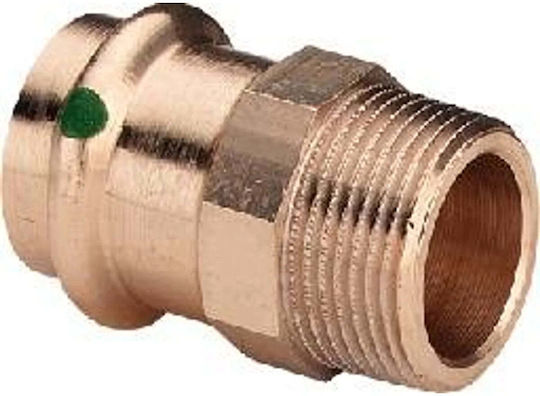 Viega Μεταβατικό Εξάρτημα Sc Gz 18x3/4'' Ορείχαλκος 283230