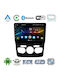 Vencore 3236-10008-0131b Multimedia-Display Android 15 10.1" 9109a Mtk6762 Octa-Core 2GB/32GB IPS Abnehmbares Bedienfeld CarPlay Android Auto Unterstützung Rückfahrkamera AHD Citroen C4L 2011-2016 – Schwarz
