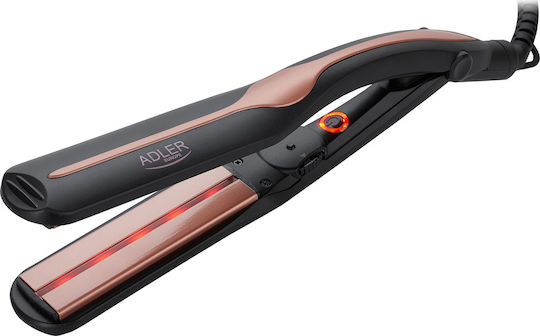 AD 2318 Hair Straightener for Curls & Hair Straightening with Ceramic Plates