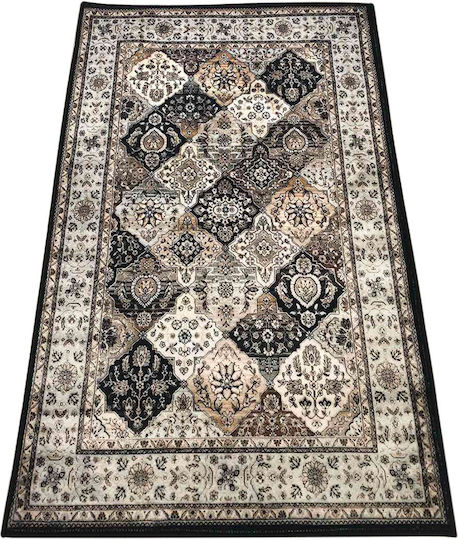 Chios Hellas Design 13 Rectangular Silk Ecru Rug 155x225cm 31953S13