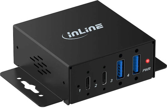 i-tec USB хъб 4 порта USB 3.2 със свързване USB-A / USB-C