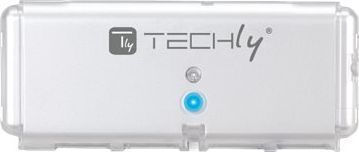 Techly USB хъб 4 Порта USB 2.0 с USB-A Сив