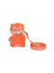 Fluffy Katzen-Geschirre Kleine Hunde Leine Orange