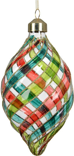 Kaemingk Weihnachtsbaumschmuck Träne Mehrfarbig 10cm