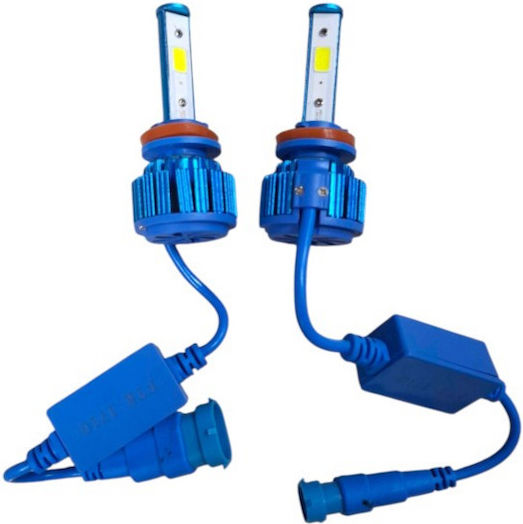 Lampă Auto H11 LED 6000K Alb Rece 12-24V / 12V 48W