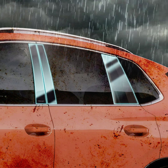 Grizzglass Protective Film Pillars Grizzglass Bodyshield Cupra Ateca 2020-2025