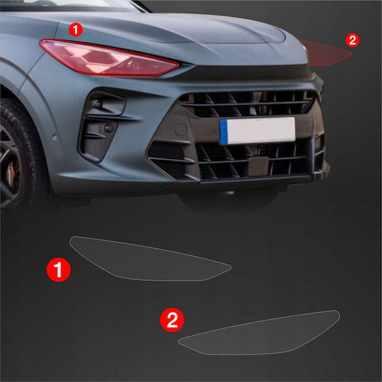 Grizzglass Протективно Фолио За Фарове Grizzglass Bodyshield Cupra Terramar 2024-2025 2в1