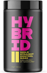 Keratin Nanocure Hybrid 2 Straight Control Μάσκα Μαλλιών 1000ml Keratin Nanocure Hybrid 2 Straight Control Μάσκα Μαλλιών 1000ml