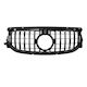 Μάσκα Mercedes-benz Gla H247 20-23 Standard Προφυλακτήρα Gt Panamericana Look Γυαλιστερή Μαύρη 1 Τεμάχιο