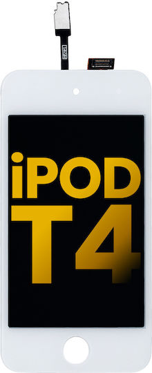 Lcd Assembly Ipod Touch 4 Premium White