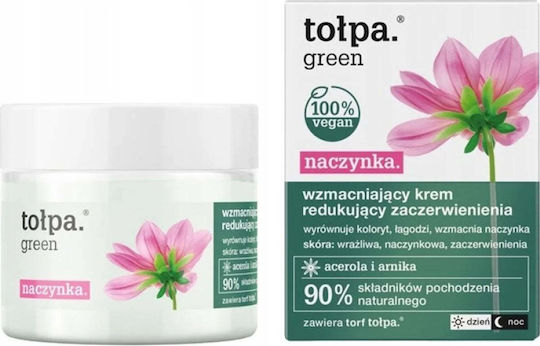 Tolpa Green Naczynka Face Cream for Moisturizing Restoring & Acne 50ml