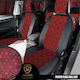 Pluto Plus Car Seat Covers Fabric Black K16