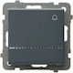Ospel Sonata Bell Push Button In Blue Colour ŁP-6RS m 73