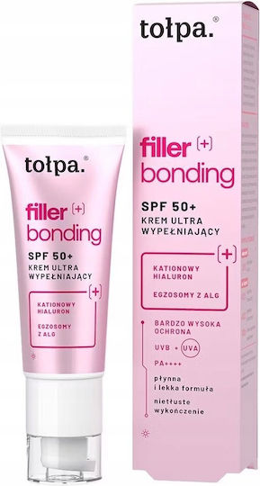 Tolpa Filler Bonding Moisturizing Face Cream with SPF50 with Panthenol 40ml