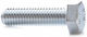 InLine Hexagon Galvanized Screw DIN 933 Diameter M30 Length 8mm 15 Pieces