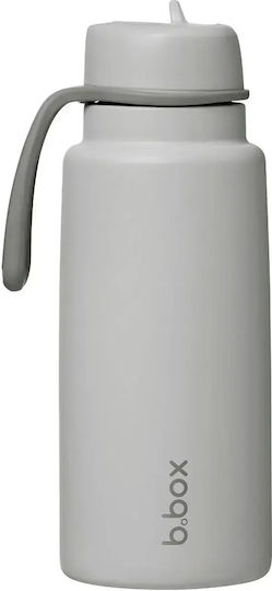 B.Box Детска бутилка Термос с накрайник Pop-Up Сива 1000ml