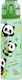 iDrink Panda Kids Water Bottle Made of Tritan Plastic Thermos Green 750ml