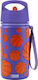 iDrink Basket Kids Water Bottle Made of Tritan Plastic Thermos Purple 500ml