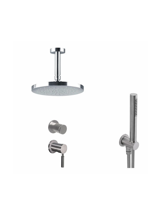 La Torre New Tech για Ντουζιέρα 2 Εξόδων Inox Α...