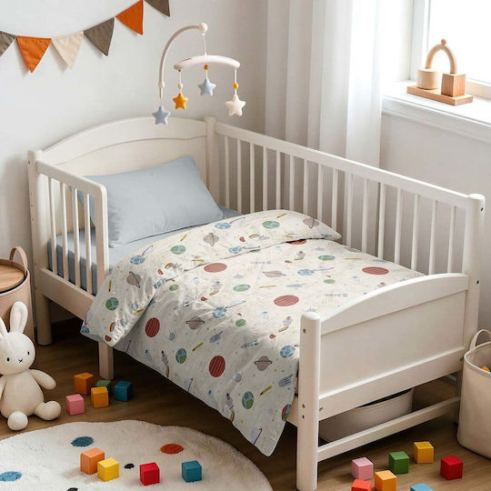 Melinen Prime Line Baby Multicolour Planets 110x160cm 20006641