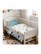 Melinen Prime Line Baby Crib Duvet Multicolour Wild 110x160cm