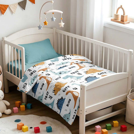 Melinen Prime Line Baby Crib Duvet Multicolour Wild 110x160cm