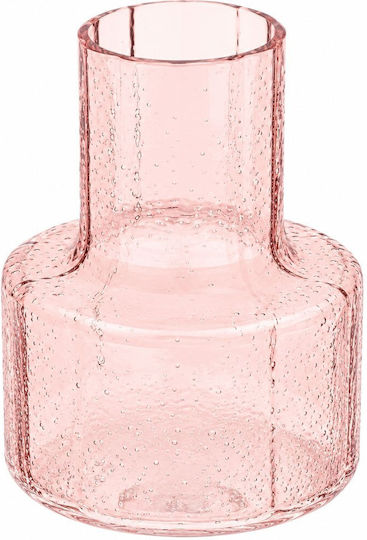 Atmosphera Decorative Glass Vase 012 Purple 13.5xH19cm
