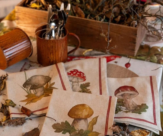 Tessitura Toscana Telerie Kitchen Towel In Yellow Colour 4 Pieces