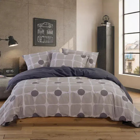 Nef-Nef Homeware Bettbezüge Einheiten Casual Coreo 170x240cm Taupe
