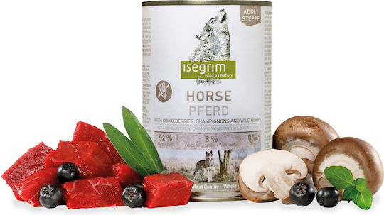 Wet Dog Food in Cans with Meat Gluten Free 800gr